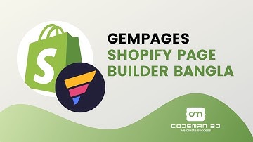 GemPages page builder bangla | gempages shopify tutorial 2021