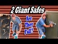 2 GIANT SAFES! ARE THEY FULL?! $1100 to crack! I bought an abandoned storage unit
