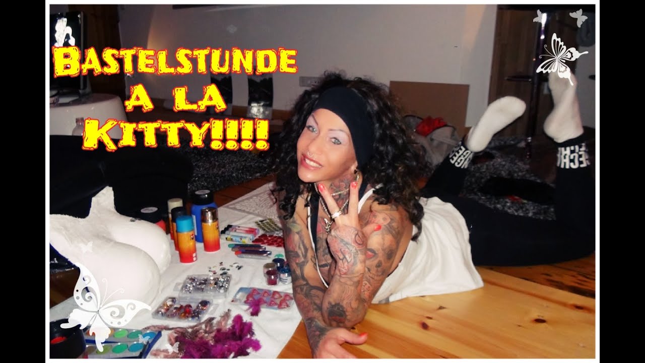 kitty litter box Bastelstunde a´la Kitty!!!