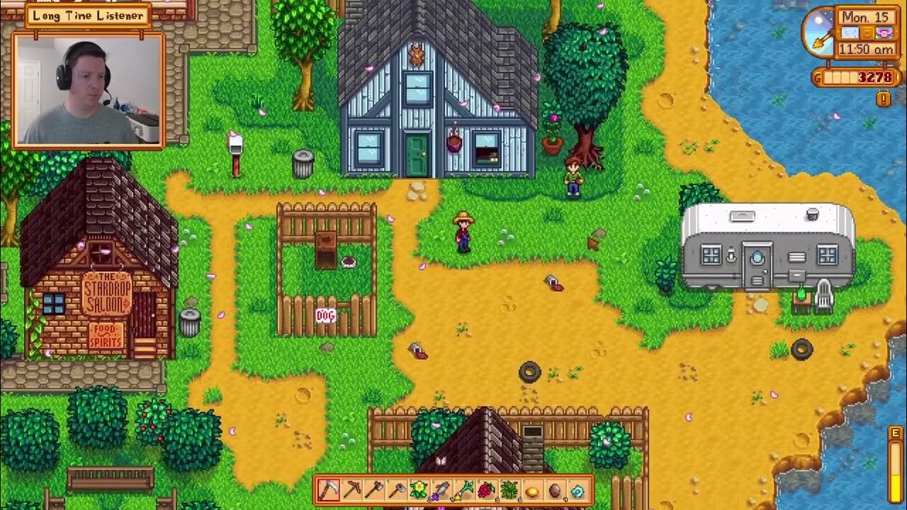 Stardew Valley Fun Run Episode 8 Salmonberry season YouTube