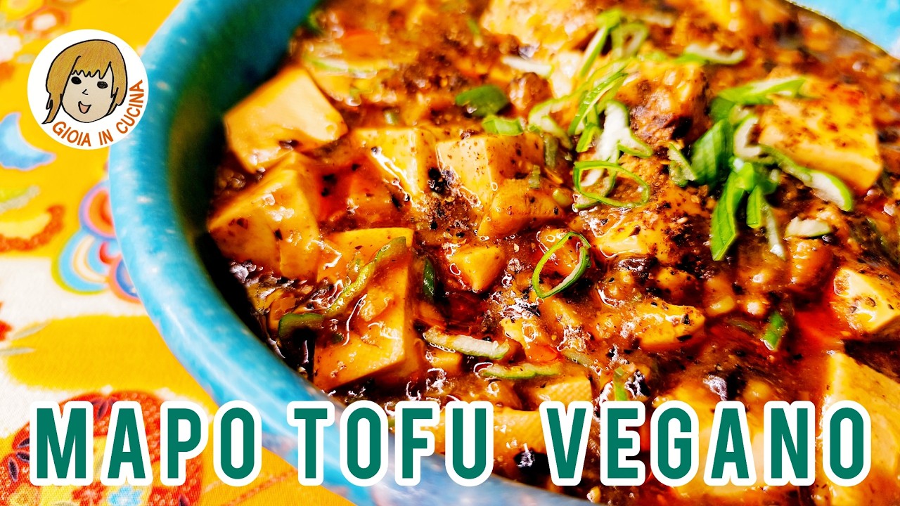 MAPO TOFU VEGANO: Il Segreto del MAPO TOFU VEGANO Perfetto! 🌶️ Ricetta Autentica |  VEGAN MAPO TOFU
