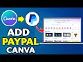 How To Add Payment Method Of Paypal To Canva Website - Step By Step