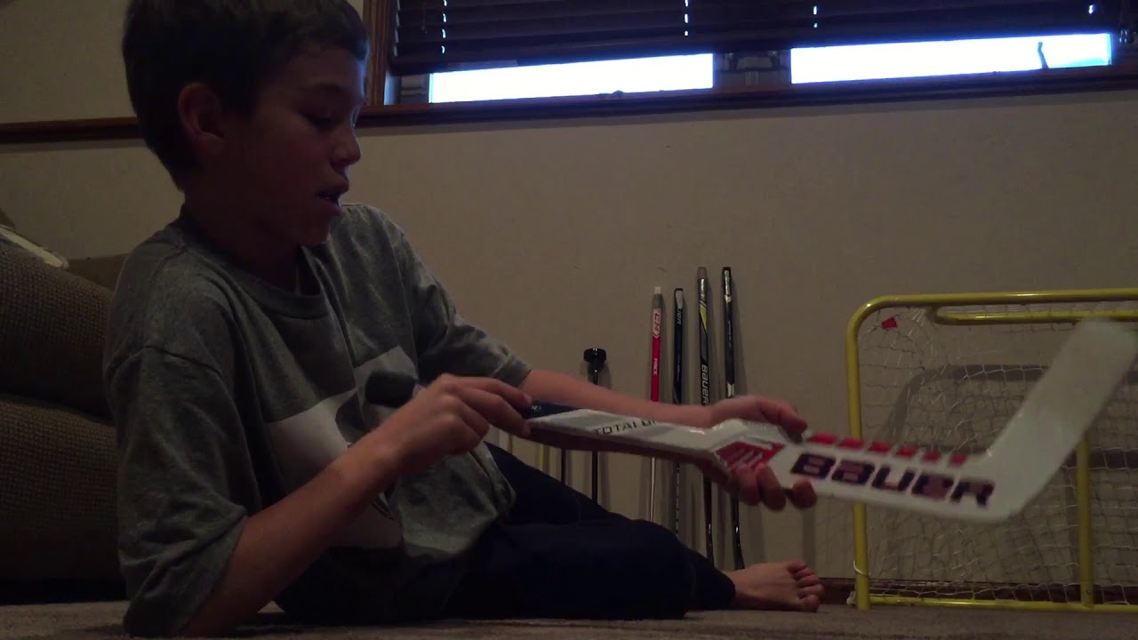 2018 knee hockey stick collection YouTube