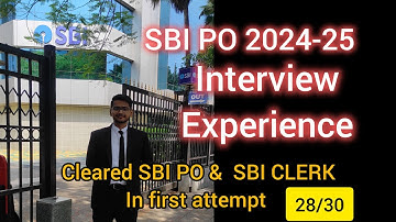 My Interview Experience at SBI PO 2024-25
