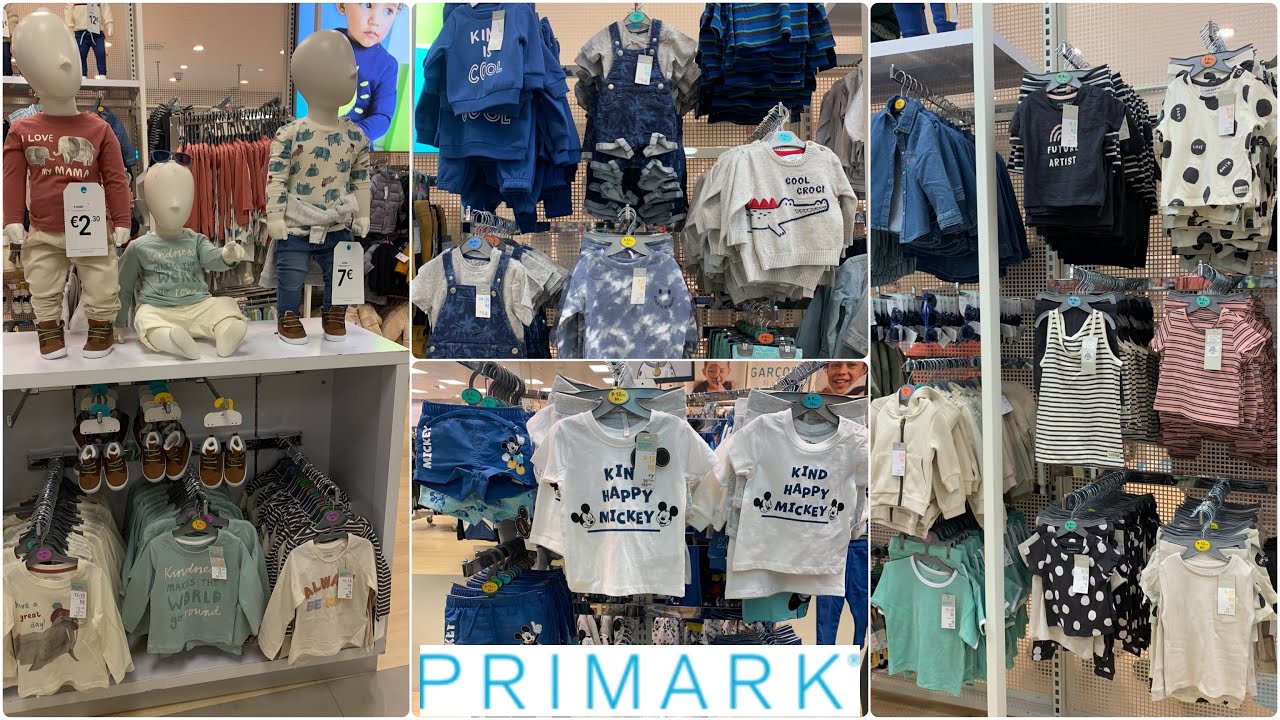 Primark newborn baby boys clothes new collection/ February 2022