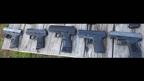 Taurus GX4 vs M&P9 Shield Plus vs Hi-Point C9 vs Ruger Max9 vs Taurus G2C NWGR 124 GR FMJ Reman.