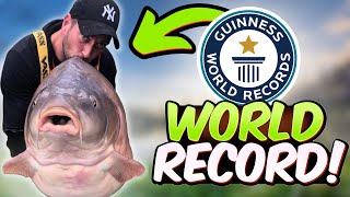 The BIGGEST Carp Ever Caught In The World! 🤯