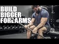 How To Build BIGGER FOREARMS (6 INTENSE EXERCISES!)