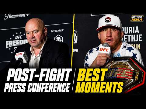 Justin Gaethje On UFC Freedom 250 Victory