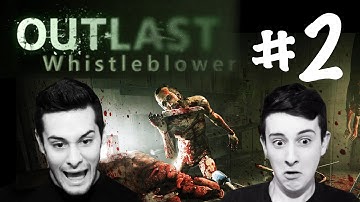 MEGA JUMP SCARES WITH A CANNIBAL - OUTLAST WHISTLEBLOWER DLC PART 2 (18) - PAUL AND TOM