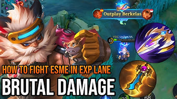THANK YOU MOONTON FOR NEW AULUS EXP LANE BUILD !! BRUTAL DAMAGE ~ BEST BUILD AND EMBLEM AULUS 2025