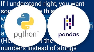 Replacing column values in a pandas DataFrame