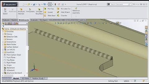 Video Tech Tip: How to Add a Weld Bead to a Weldment in SOLIDWORKS Weldments