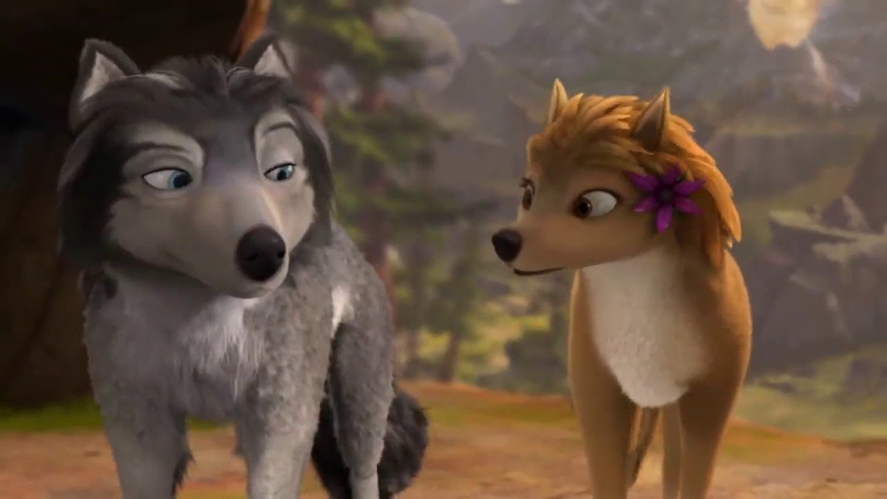 Одинокий веселый ВОЛК. Трогательный момент из фильма 