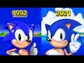 Sonic 2 vs Sonic 2 HD Side by Side Comparison