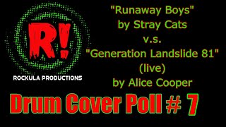 &quot;Generation Landslide 81(live)&quot;  Alice Cooper - A Drum Cover by Rockula!