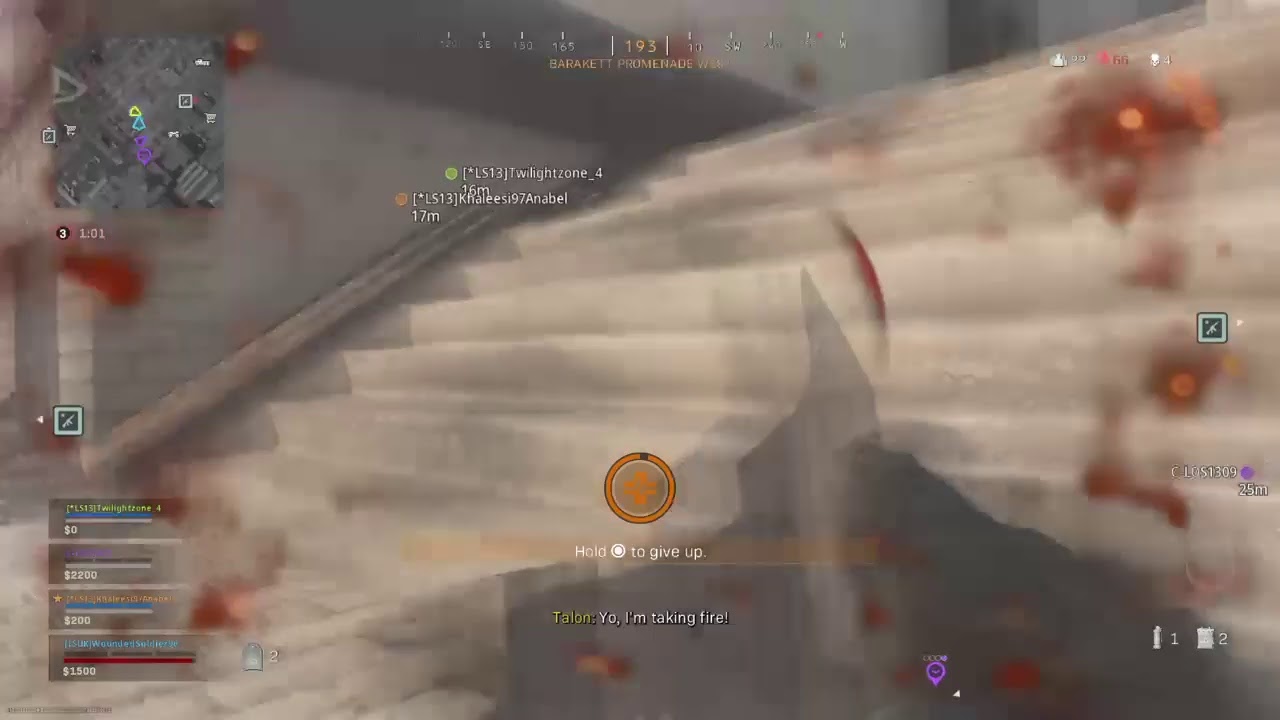 Sercuring the perimeter   (CALL OF DUTY modern warfare PS4 NA)  (Live)