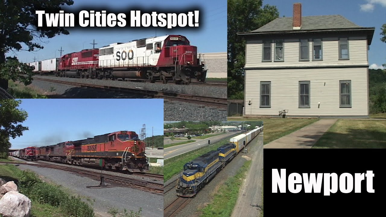 Twin Cities Hotspot - Newport, Minnesota (2008 BNSF, CP, IC&E, AMT)