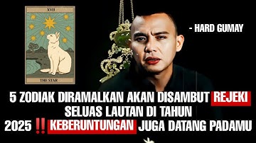 5 ZODIAK AKAN DISAMBUT REJEKI SELUAS LAUTAN DI TAHUN 2025‼️KEBERUNTUNGAN JUGA DATANG PADAMU