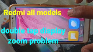 Mi mobiles double top zoom option problem