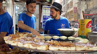 King of Bun Kabab in Karachi | Street Food Karachi | Famous Egg Burgers in Pakistan by Insane Food 3,249 views 3 months ago 9 minutes, 22 seconds