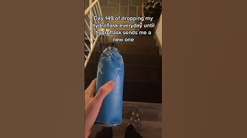 Dropping My Hydroflask Day 149 #hydroflask