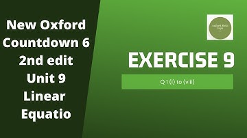 New Oxford Countdown 6 Second edition Exercise 9 Q 1 All parts