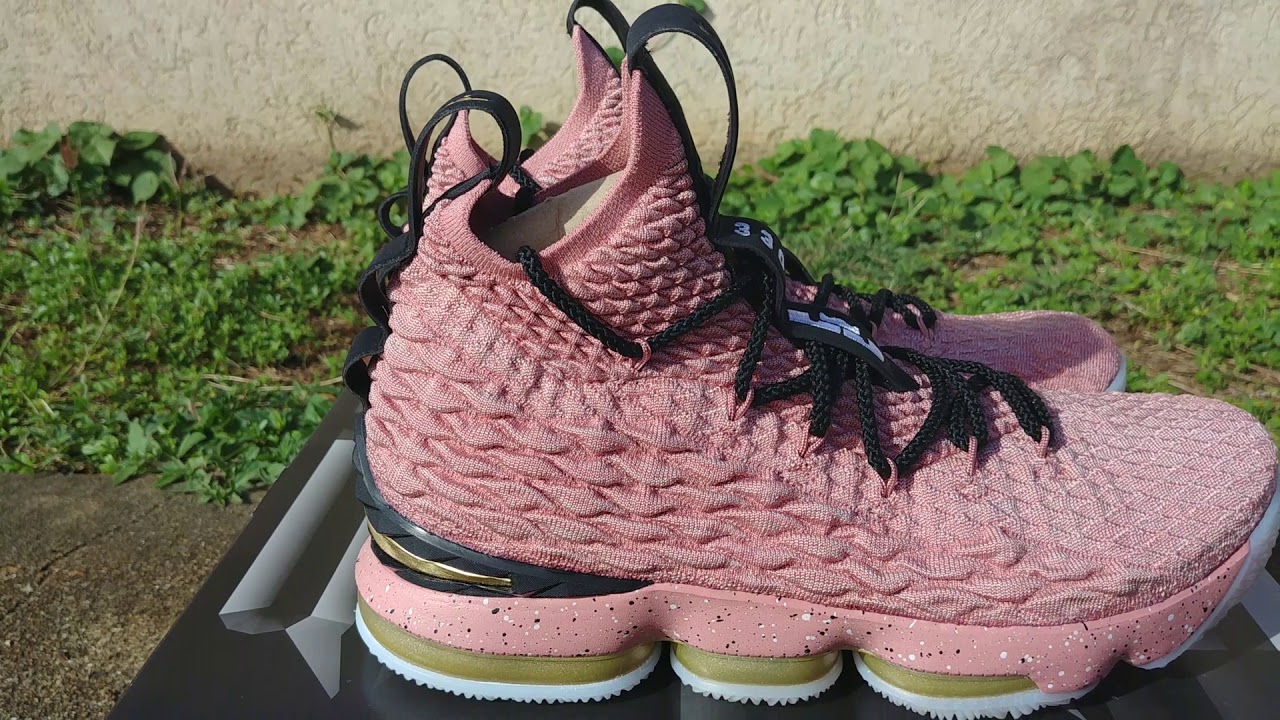 rust pink lebron 15