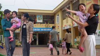 A kind man helps take a single mother and Maika to school on their first day / huyên rv screenshot 1