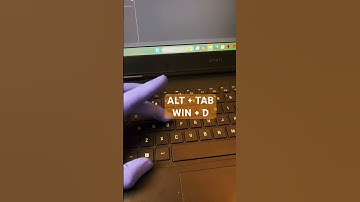 Master These 2 Windows Shortcuts! Alt + Tab = Switch apps fast👉Windows + D = Instant desktop access
