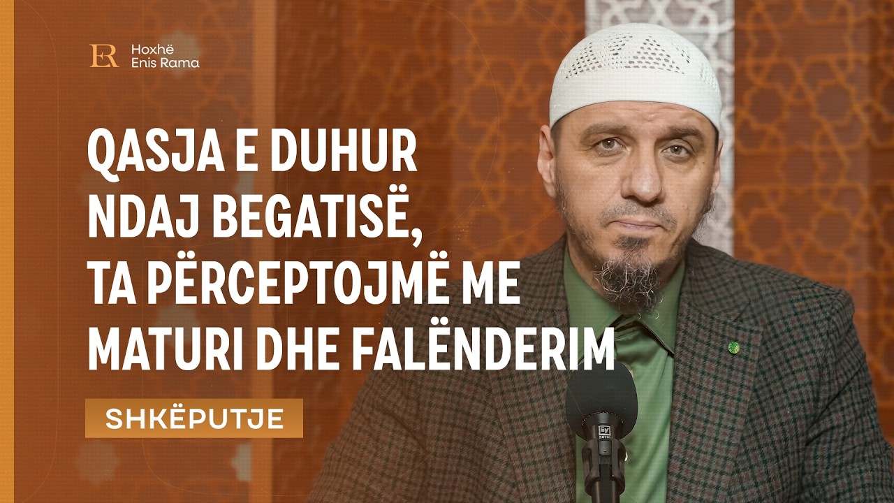 SHKËPUTJE | Qasja e duhur ndaj begatisë, ta perceptojmë me maturi dhe falenderim - Enis Rama