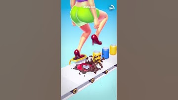 Heel Step Smash 👠 434 Level Gameplay Walkthrough | Best Android, iOS Games #shorts