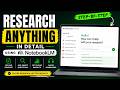 NotebookLM Full Tutorial: Research Anything Like a Pro