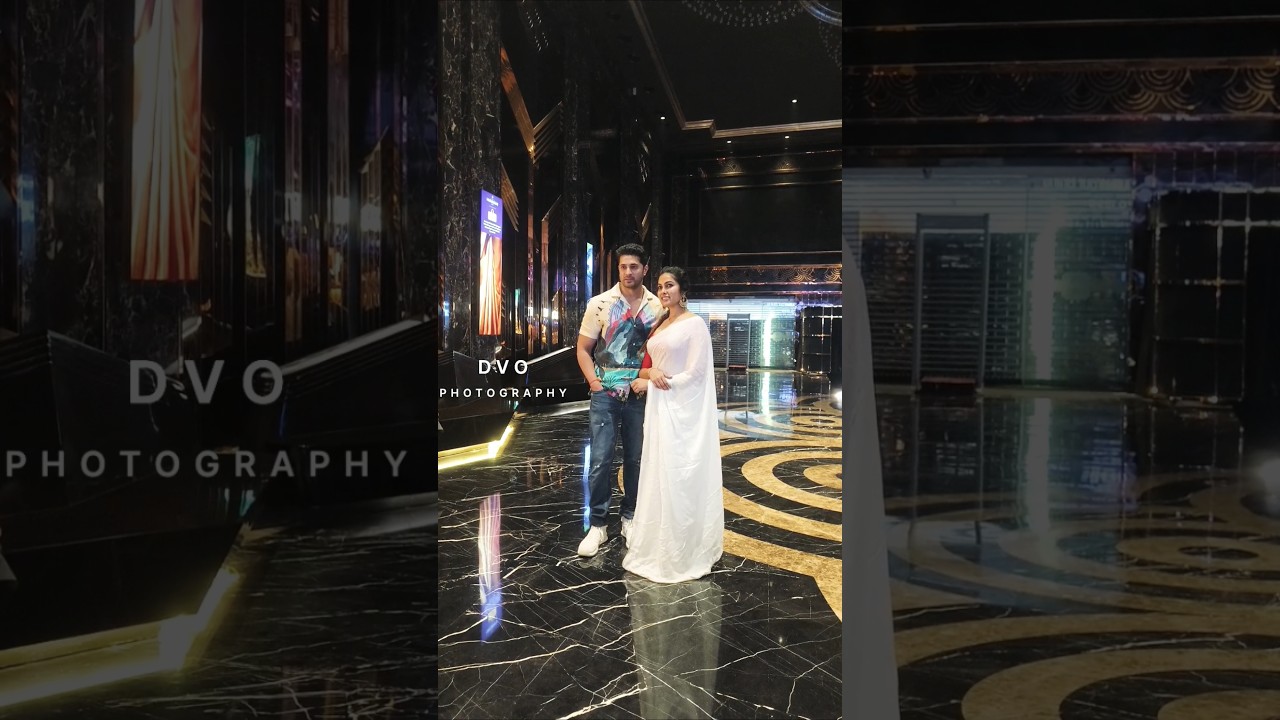 Arvindkrishna And Divi At AMB Mall || 