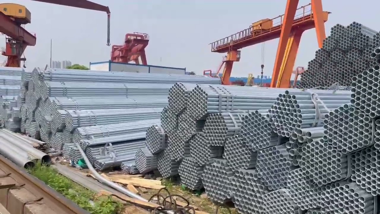 Q195 Q235 Q355 Steel 4 Inch Galvanized Iron Pipe Cold Rolled