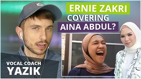 Vocal Coach YAZIK reacts to Ernie Zakri - Samalam (live from home)