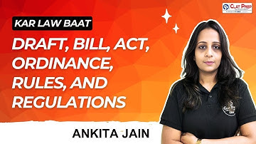 What’s the difference between a Draft, Bill, Act, Ordinance, Rules, and Regulations?  #LegalProcess