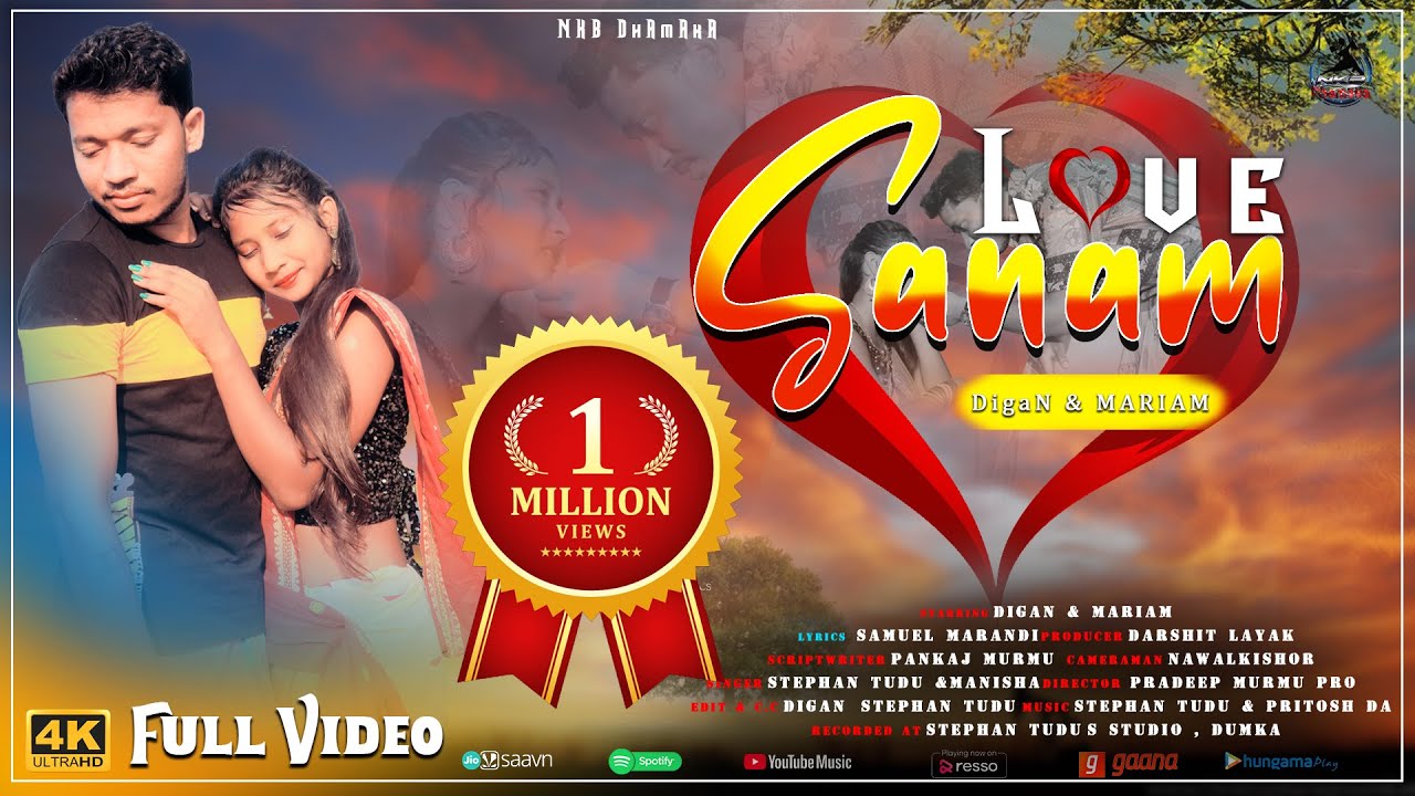 LOVE SANAM NEW SANTHALI FULL VIDEO 2021 STEPHAN  MANISHA  DigaN  MARIAM