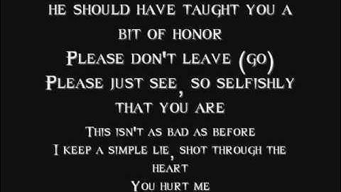 Anthony Avila/ Ronnie Radke The Worst Time w/ lyrics on screen