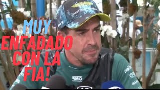 Fernando Alonso EXPLOTA 😡: Entrevista Post Sprint con duras críticas a la FIA GP Miami F1 2024