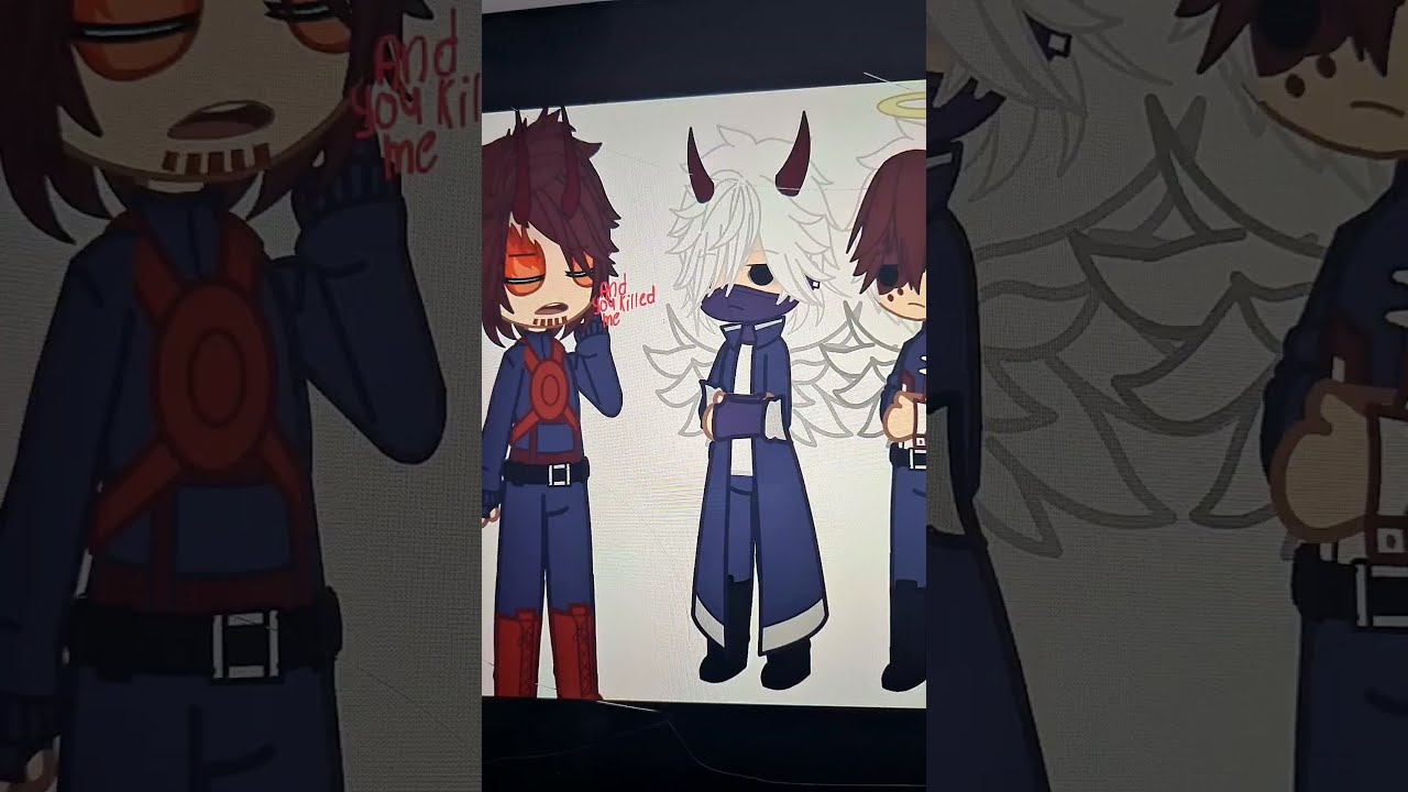 I K Lled You And Killed Me Gacha Gachaclub Dabi Touya Mha Shoto