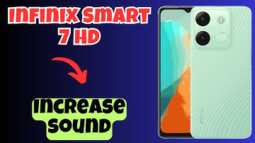 Infinix Smart 7 HD Increase sound || How to set sound settings || How to use sound options