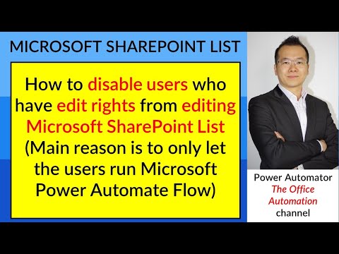 How to disable users with edit rights from editing Microsoft SharePoint List