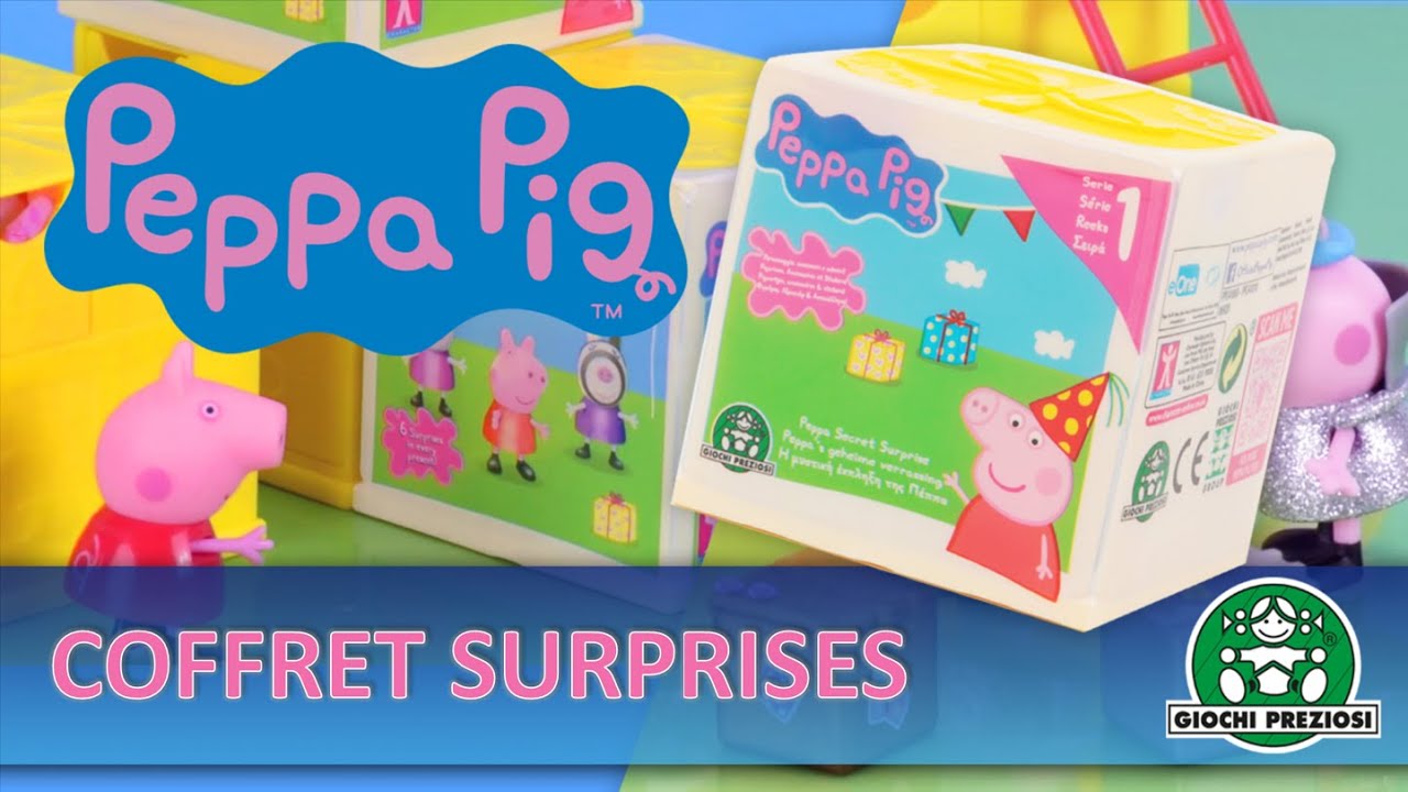 Peppa Pig, Coffret La Caravane de Peppa, Figurine pour Enfants, Surprise de Pâques, pour Filles et Garçons à Partir de 3 Ans, Rose