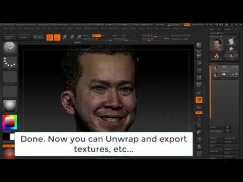 clean up 3d scan zbrush