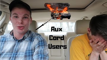 Types Of Aux Cord Users