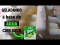 Geladinho à base de água com Suco TANG