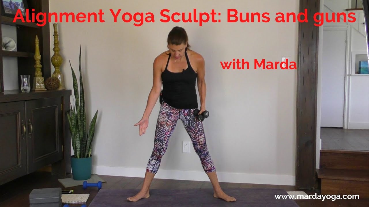 Alignment Yoga Sculpt: Buns and Guns