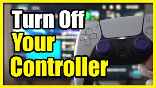 How to Turn Off your Controller on PS5 Console (2 Ways)