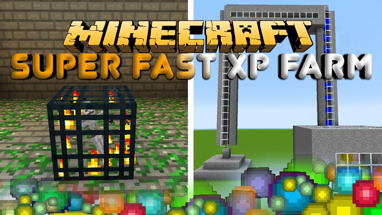 Minecraft Super Fast XP FARM Mob Spawner - YouTube